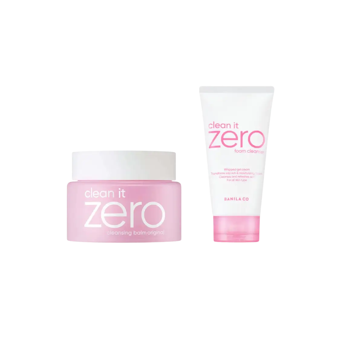 Combo διπλού καθαρισμού (Balm + Αφρός καθαρισμού)