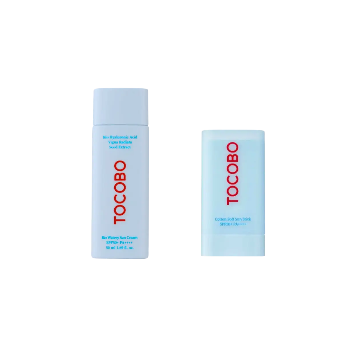 Combo αντηλιακών Tocobo (Αντηλιακή Κρέμα + Stick)