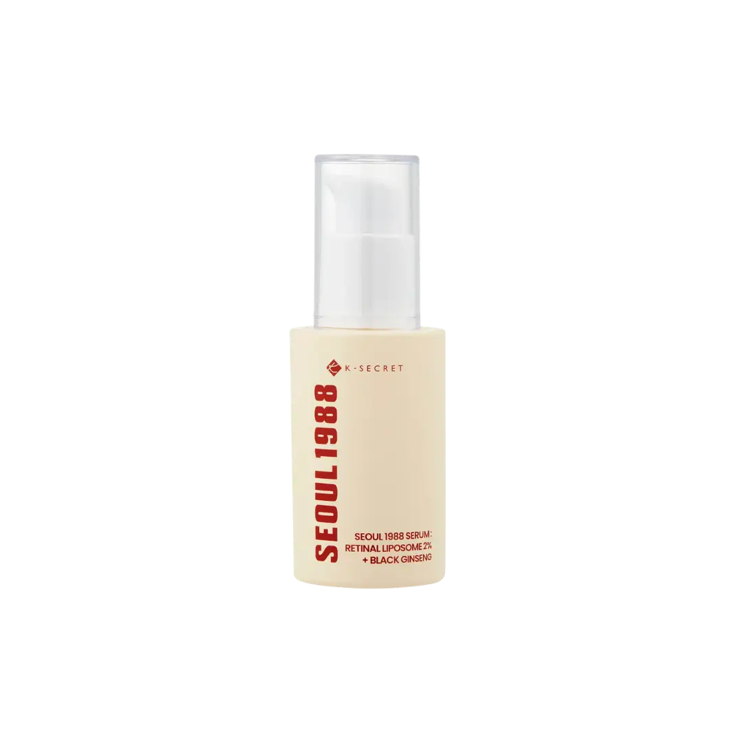 K-SECRET SEOUL 1988 Serum Retinal Liposome 2% + Black Ginseng SEOUL 1988 Serum: Retinal Liposome 2% + Black Ginseng - Image 1